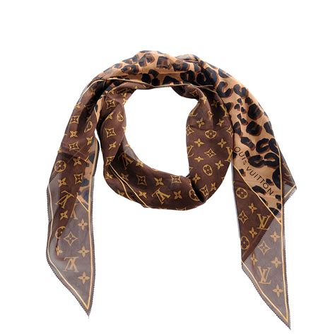 louis vuitton fake scarves|Louis Vuitton cheetah scarf.